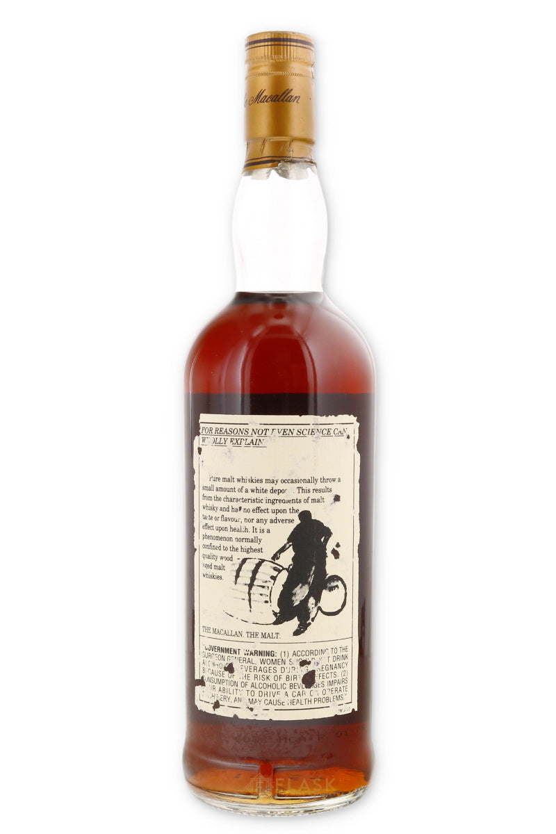 Macallan 25 Year Old Anniversary Malt 1970 [Scuffed Label] - Flask