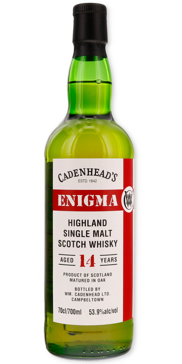 Cadenheads Enigma 2009 14 Year Old Highland Single Malt Scotch Whisky - Flask Fine Wine & Whisky