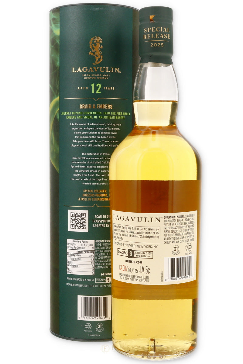 Lagavulin 12 Islay Single Malt Scotch Special Release 2025