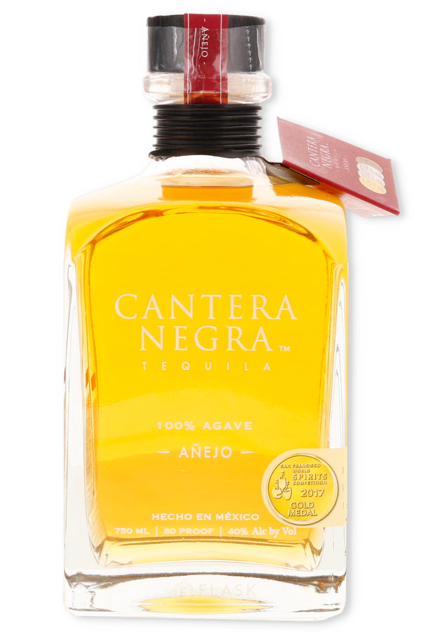 Cantera Negra Tequila Anejo - Flask Fine Wine & Whisky