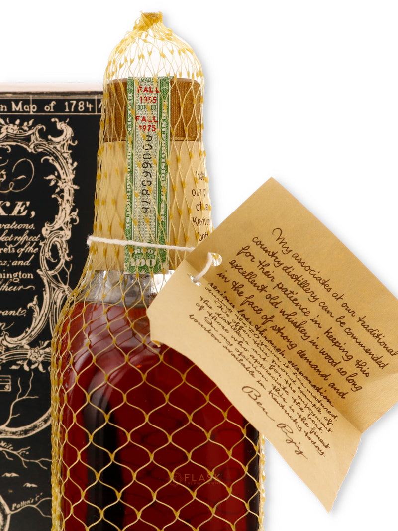 Collector's Item Bourbon 1955 Bottled in Bond 20 Year Old 100 Proof - Flask Fine Wine & Whisky
