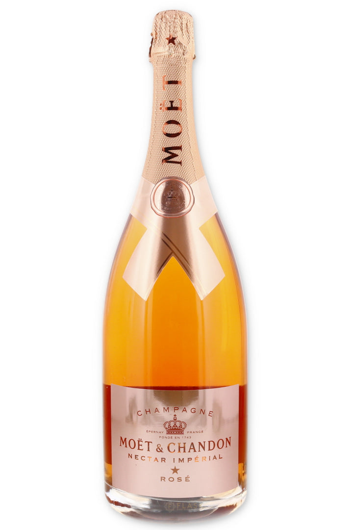 Moet Chandon Nectar Imperial Rose 1.5 Liter Magnum Luminous - Flask Fine Wine & Whisky