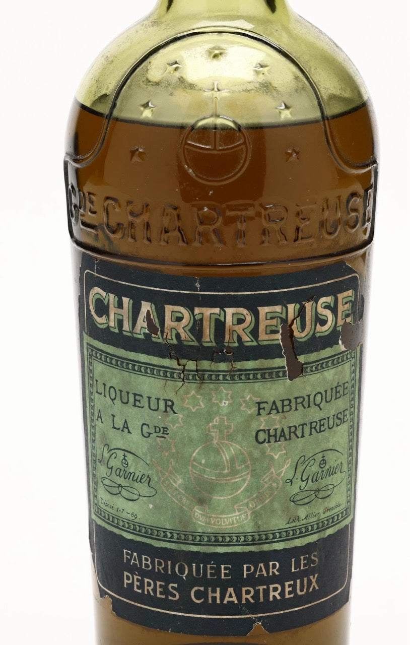 ワイン CHARTREUSE Buy Chartreuse Green Verte Voiron 1956-1964 700ml | Flask Wines