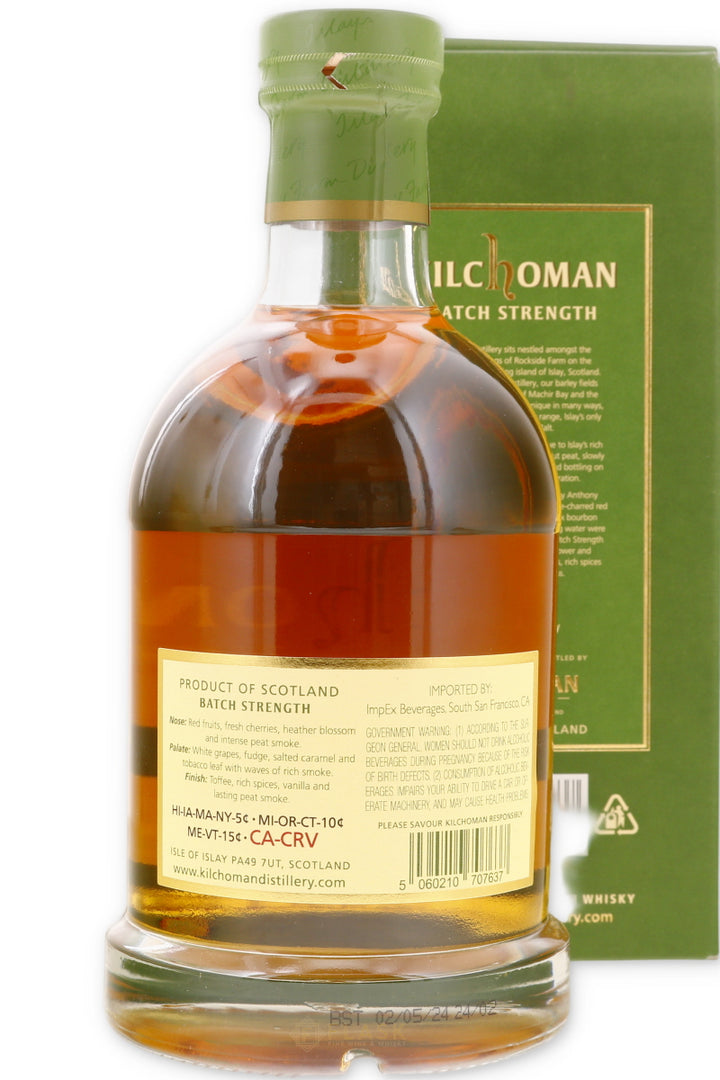 Kilchoman Batch Strength 2024 Tour Edition 114 proof