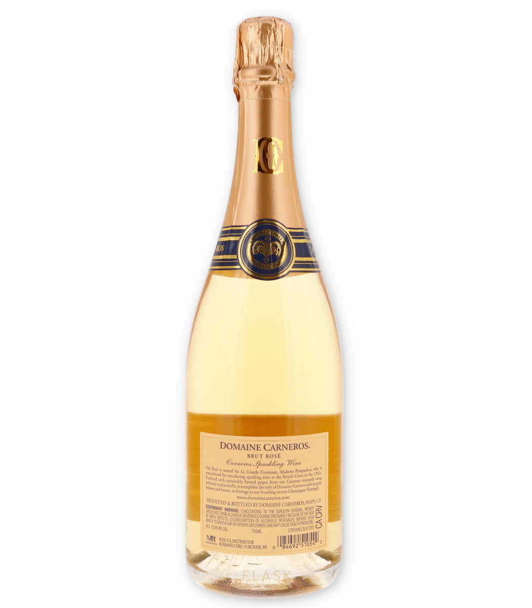 Domaine Carneros by Taittinger Rose Cuvee de la Pompadour - Flask Fine Wine & Whisky