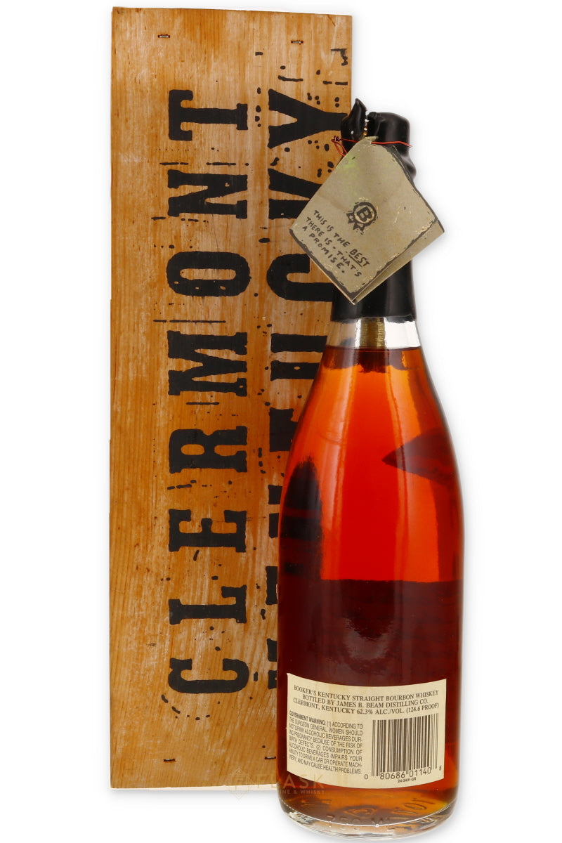 Bookers Bourbon Batch No B-K-28-84 1984 - Flask Fine Wine & Whisky