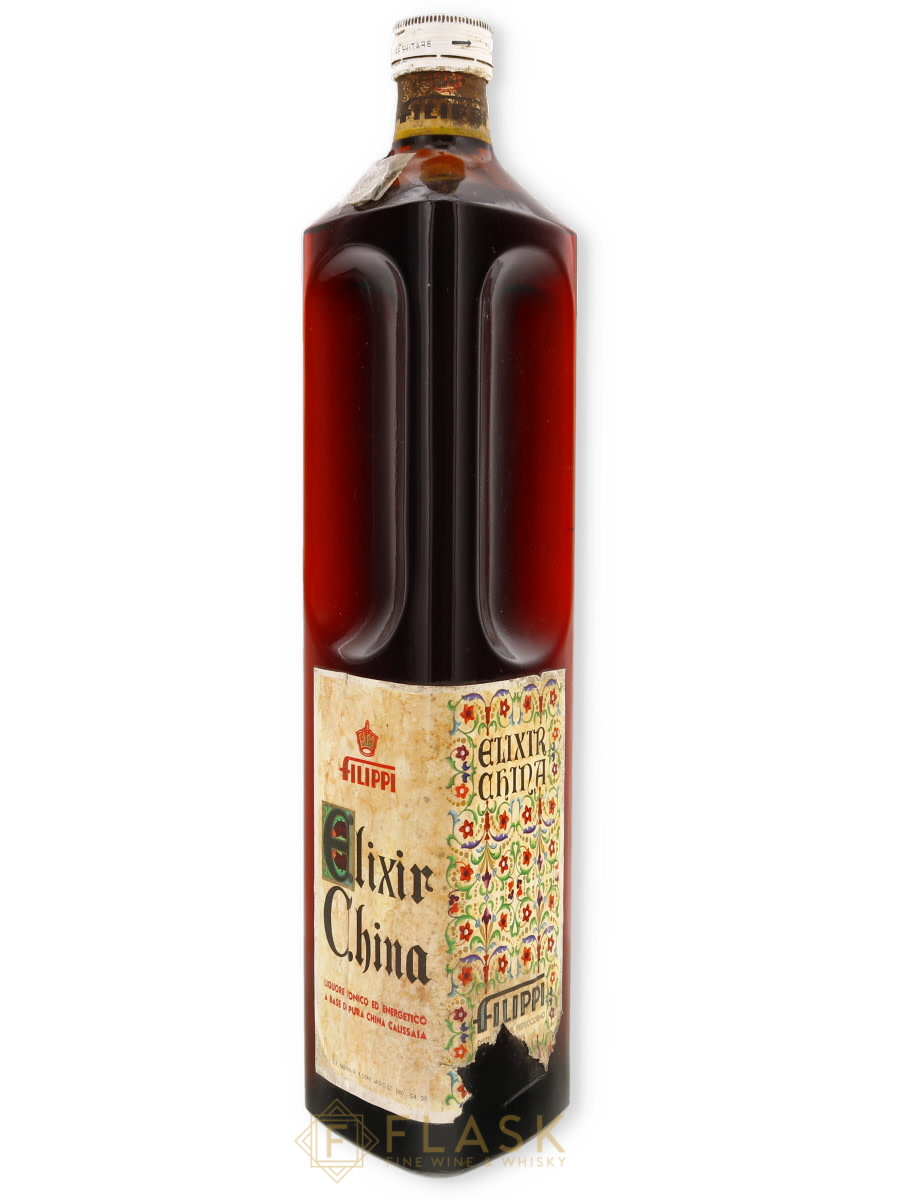 Filippi Elixir China Vintage Liqueur 1940s/1950s - Flask Fine Wine & Whisky