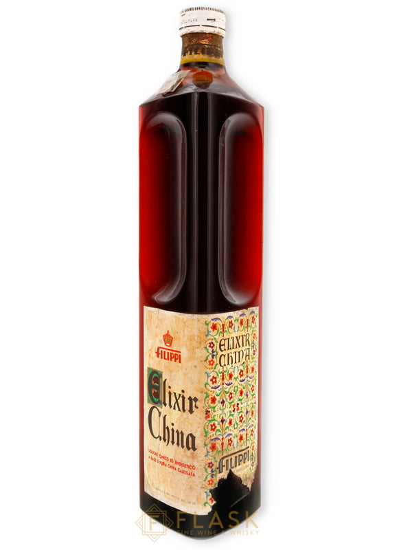 Filippi Elixir China Vintage Liqueur 1940s/1950s - Flask Fine Wine & Whisky