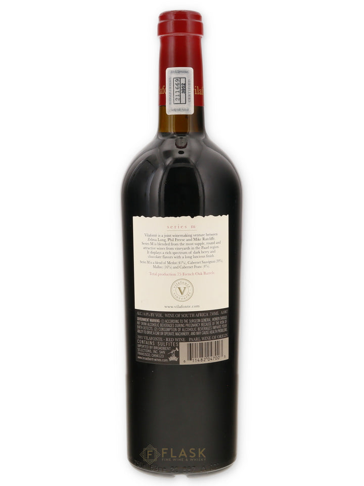 Vilafonte Series M 03 750ml - Flask Fine Wine & Whisky