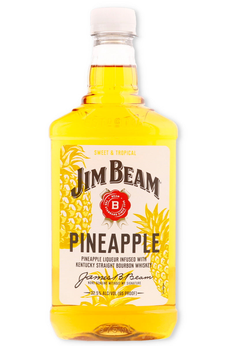 Jim Beam Pineapple Whiskey Liqueur 375ml PET - Flask Fine Wine & Whisky