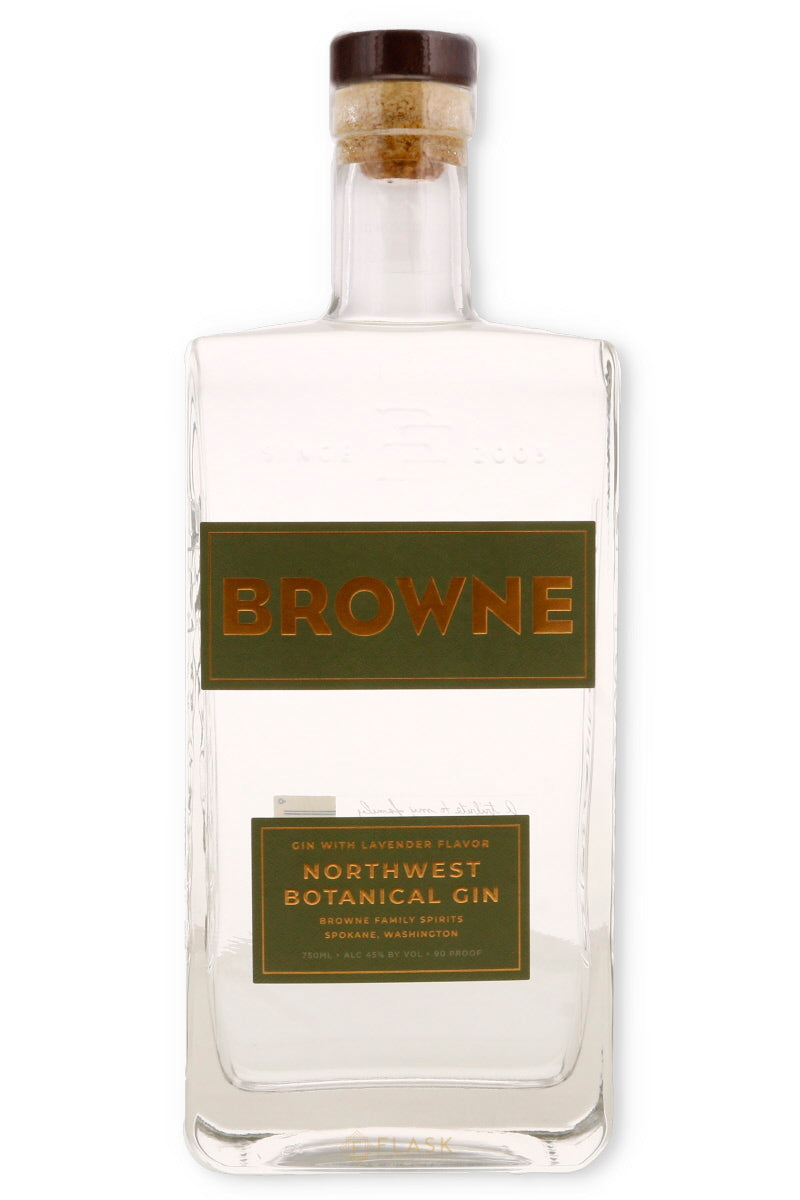 Browne Family Northwest Botanical GIn 750ml - Flask Fine Wine & Whisky