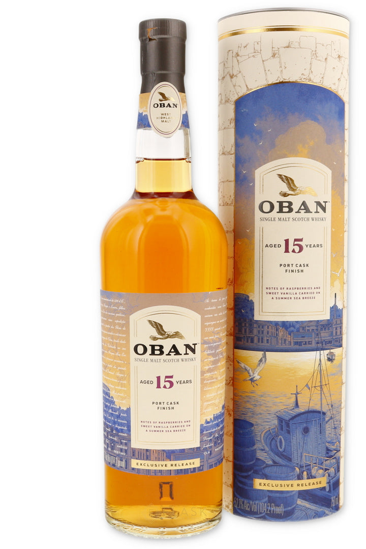 Oban Exclusive Release 15 Year Port Cask Finish 104.2 proof - Flask Fine Wine & Whisky