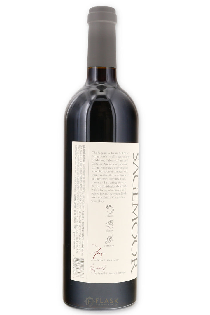 Sagemoor Estate Red Blend Weinbau Vineyard 2021