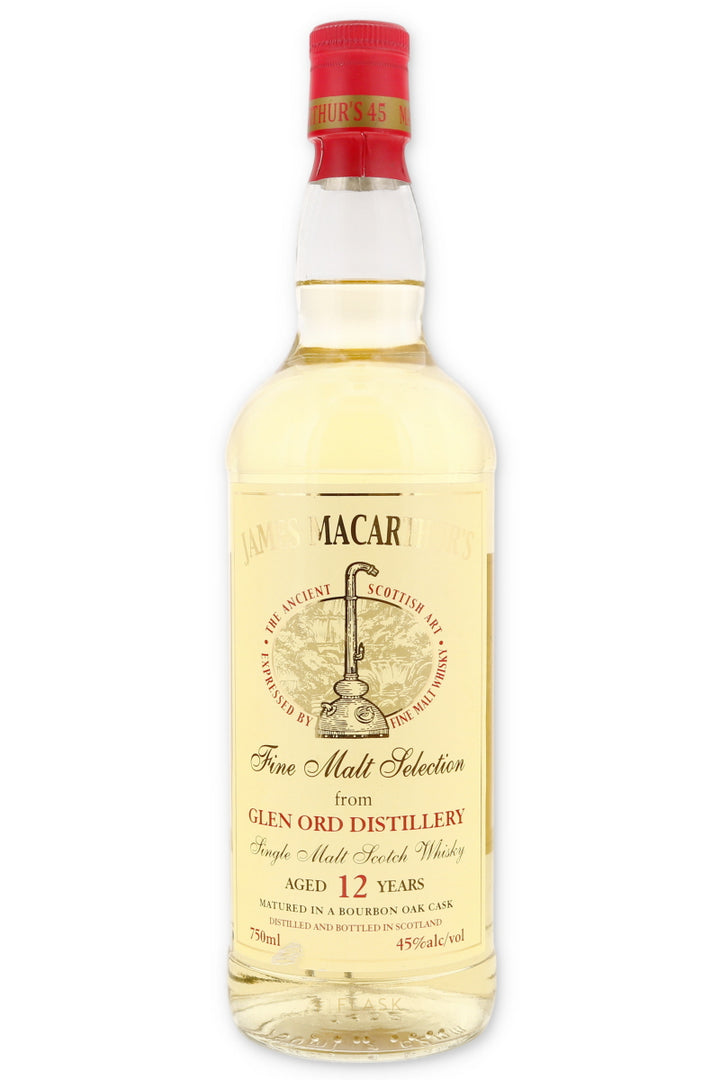 J. Macarthur's Glen Ord Single Malt Scotch Whiskey 750ml. - Flask Fine Wine & Whisky