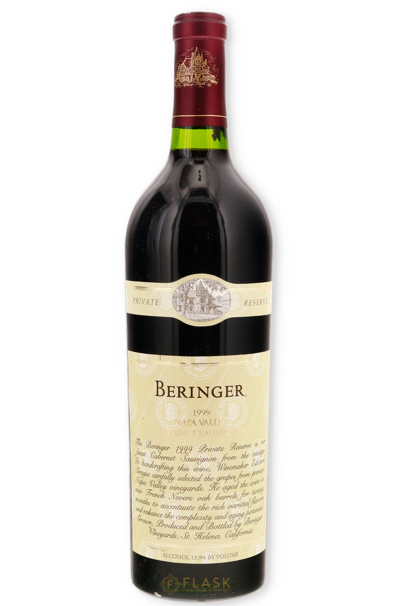 Beringer Private Reserve Cabernet Sauvignon 1999 - Flask Fine Wine & Whisky