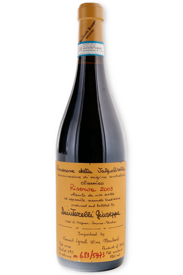 Quintarelli Giuseppe Riserva Amarone Della Valpolicella Classico 2003 - Flask Fine Wine & Whisky