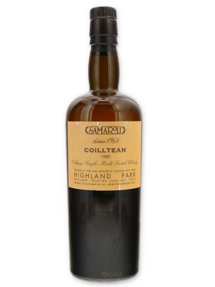 Highland Park 1989 Samaroli Coilltean Single Cask 10536 - Flask Fine Wine & Whisky