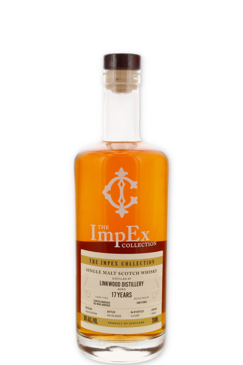 The ImpEx Collection 17 Year Aged Linkwood Distillery Chateau Margaux Cask - Flask Fine Wine & Whisky