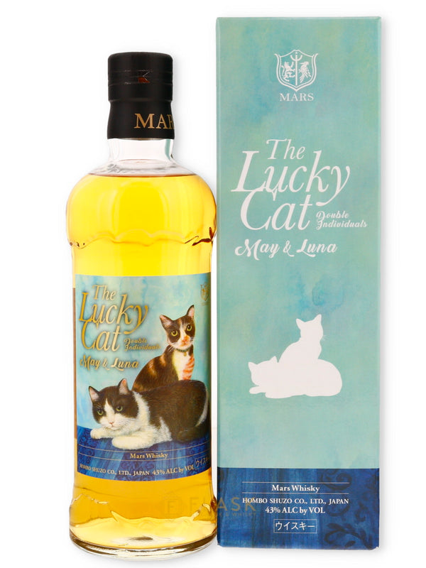 Mars The Lucky Cat May & Luna Japanese Whisky - Flask Fine Wine & Whisky