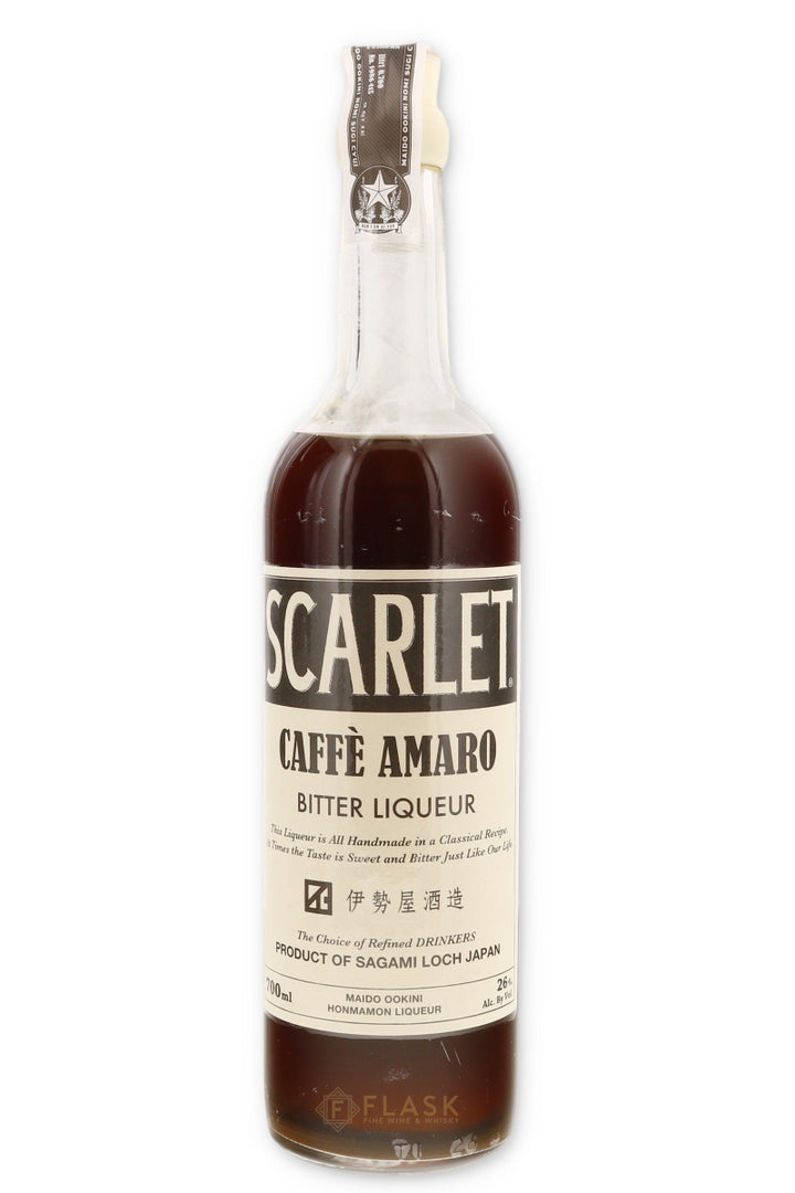 Scarlet Caffe Amaro Bitter Liqueur 700ml - Flask Fine Wine & Whisky