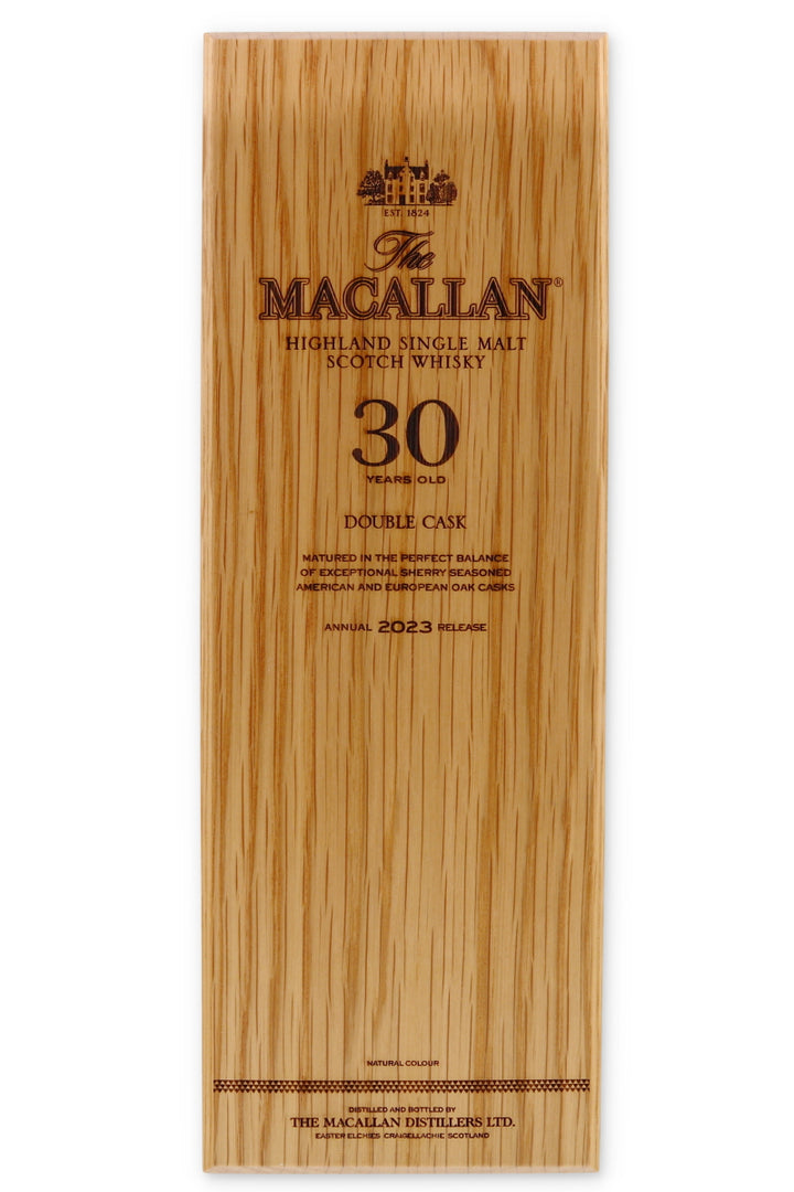 Macallan 30 Year Old Double Cask 2023 Release