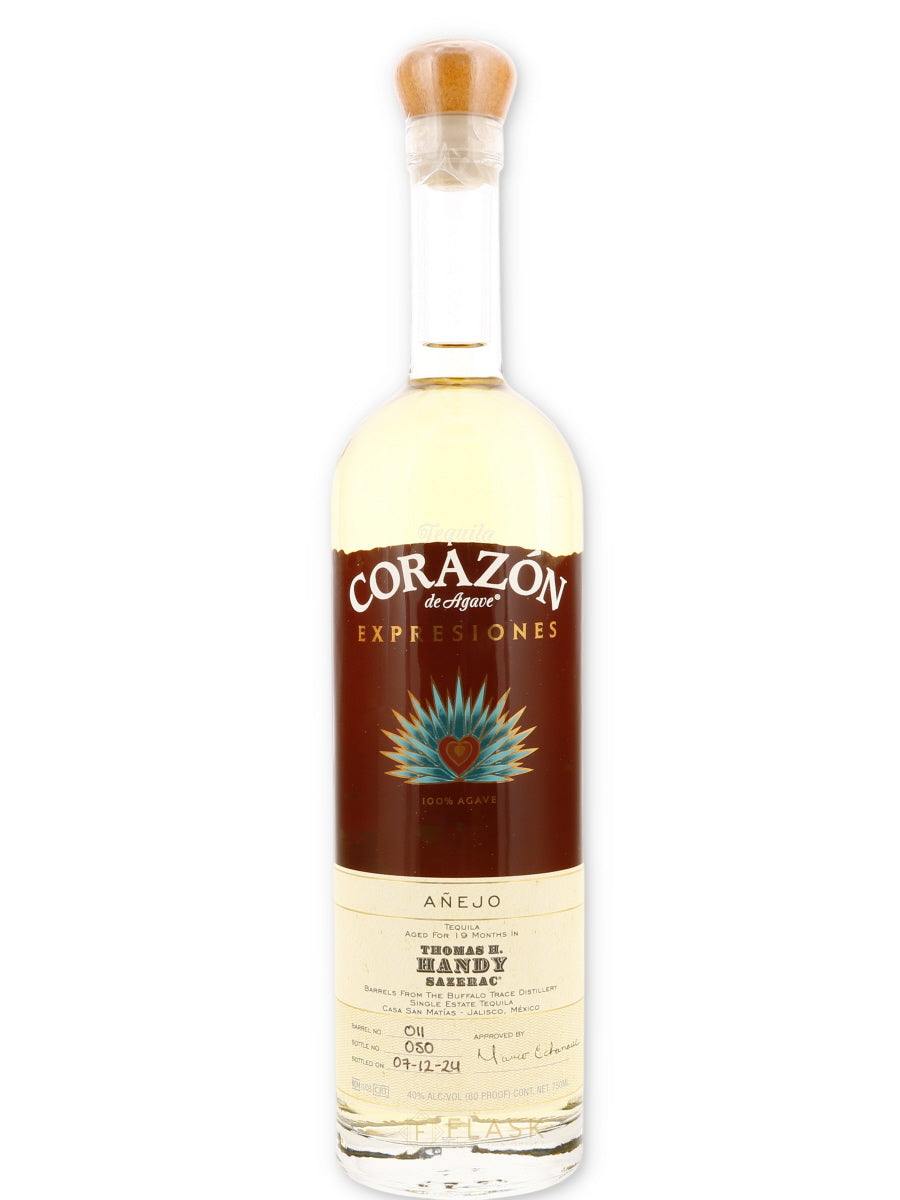 Corazon Expresiones Thomas Handy Sazerac Anejo Tequila 750ml - Flask Fine Wine & Whisky
