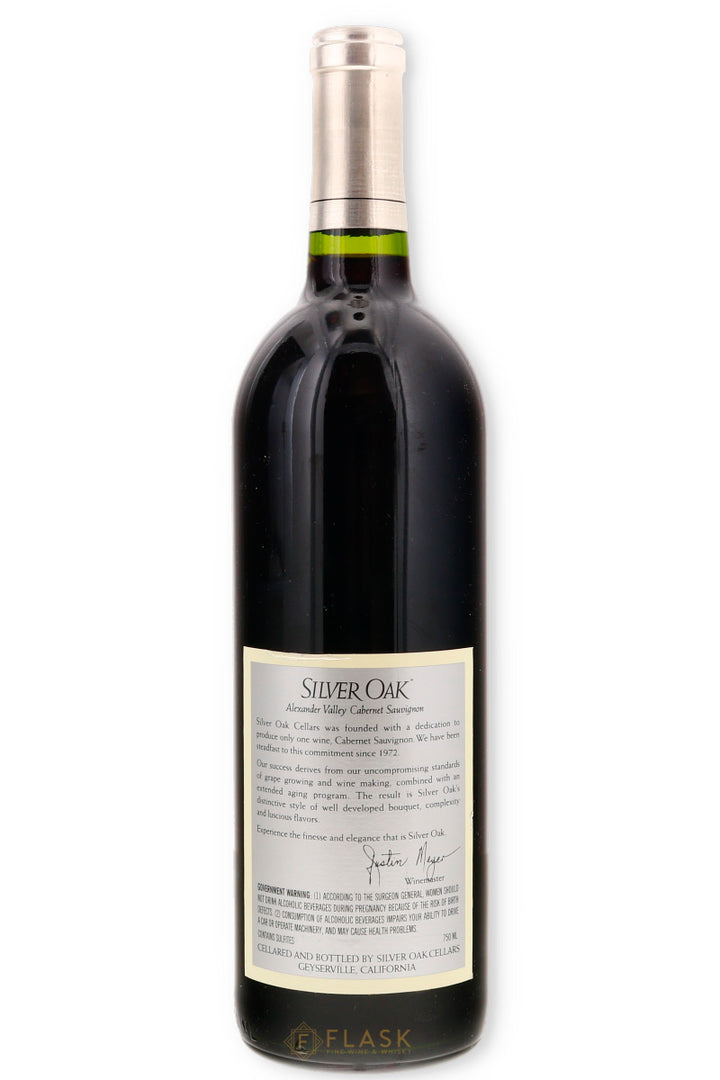 Silver Oak Alexander Valley Cabernet Sauvignon 1998 - Flask Fine Wine & Whisky