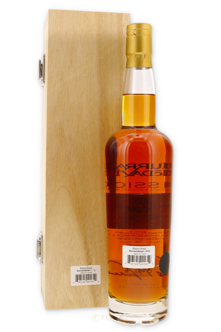 Bunnahabhain 1976 32 Year Old Single Yquem Cask Finish Mission Murray McDavid Islay Single Malt