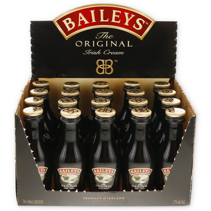 Baileys Irish Cream 50ml 20 Pack