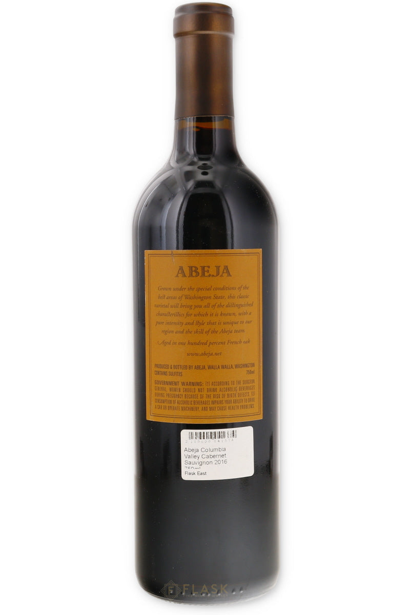 Abeja Columbia Valley Cabernet Sauvignon 2016 750ml | Flask Wines