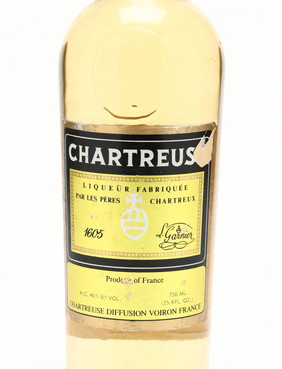 Buy Chartreuse Jaune / Yellow Voiron 1980s 750ml | Flask