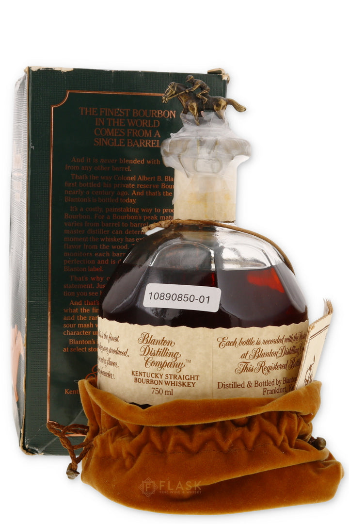 Blantons Bourbon Bottled 5/31 1991 - Flask Fine Wine & Whisky