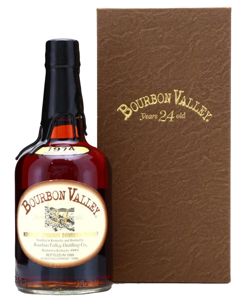 Bourbon Valley 1974 24 Year Old Bourbon - Flask Fine Wine & Whisky