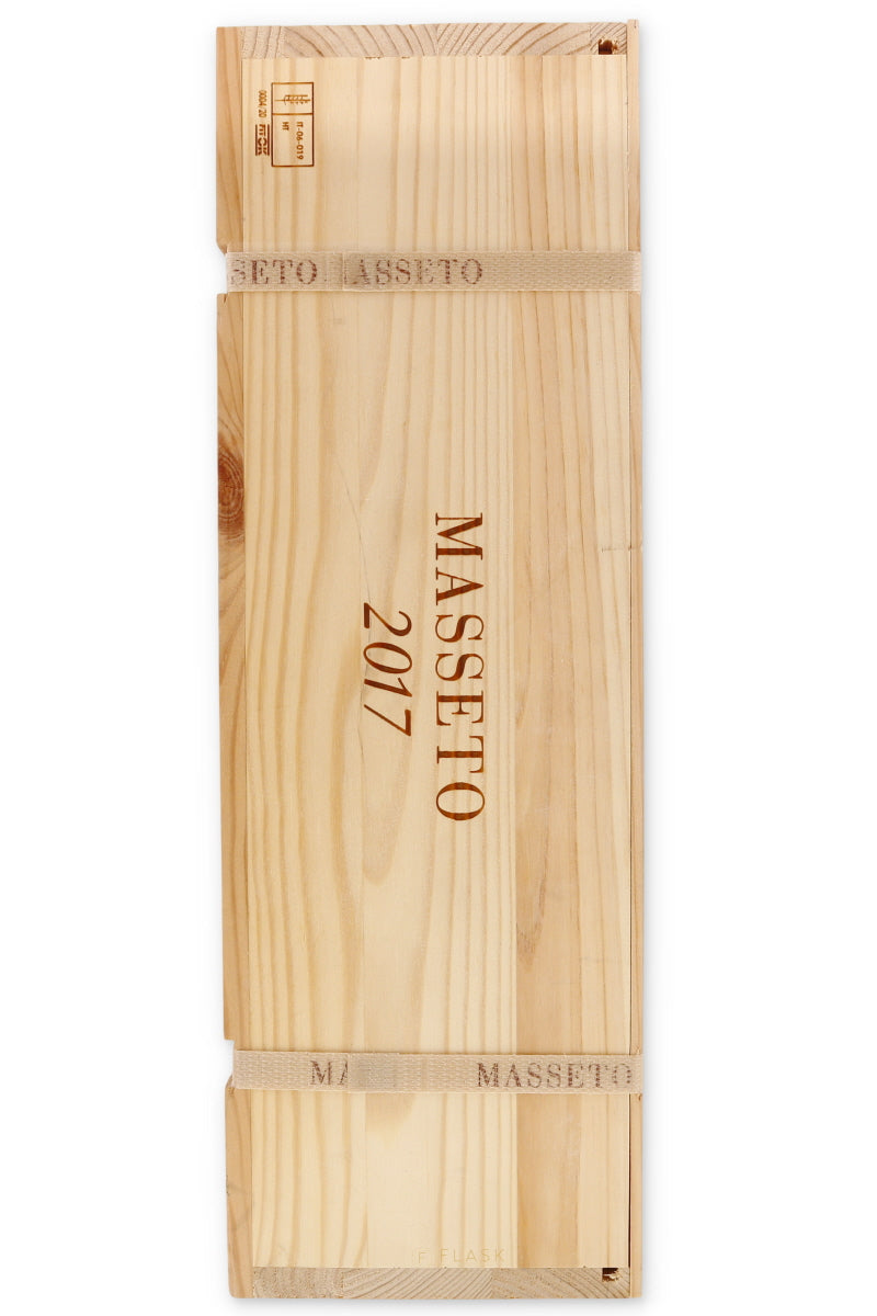 Masseto Ornellaia 2017 1.5 Liter / Magnum [Original Wood Box] - Flask Fine Wine & Whisky