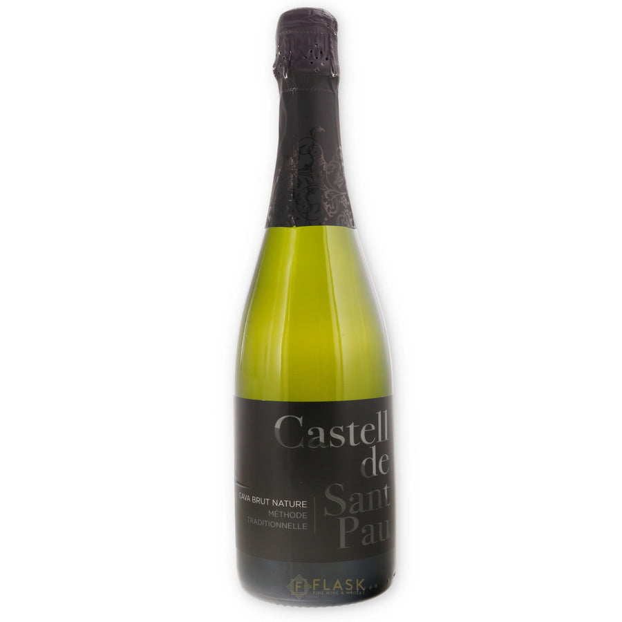 Castell de Sant Pau Cava Brut Nature 750ml - Flask Fine Wine & Whisky