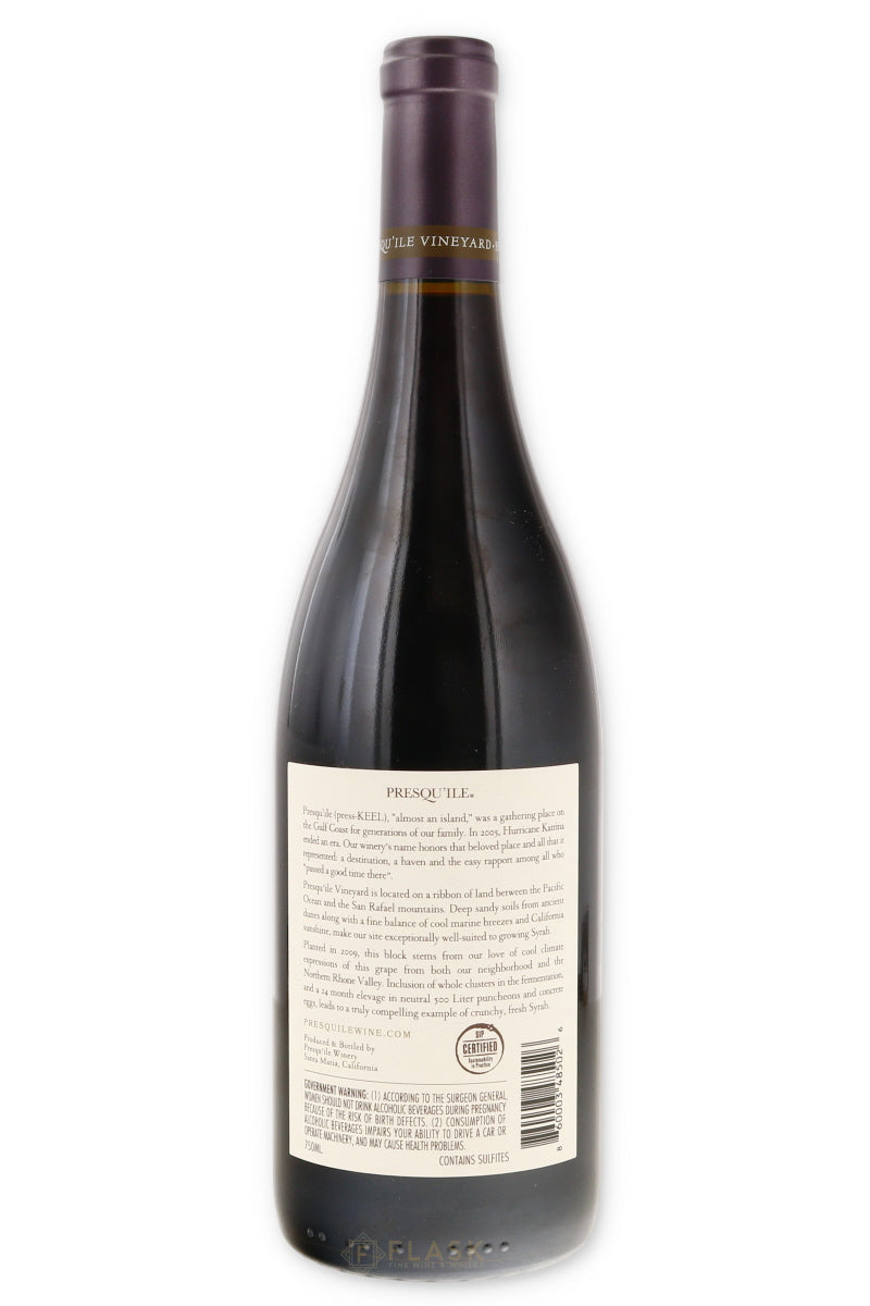 Presqu'ile Winery Estate Syrah 2021 - Flask Fine Wine & Whisky
