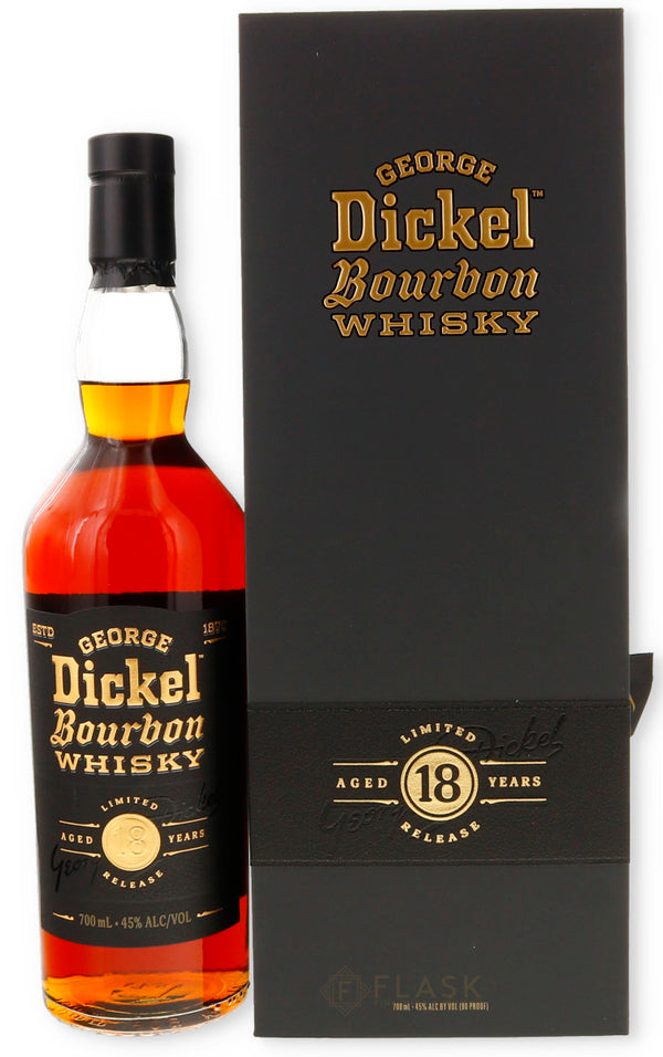 George Dickel 18 Year Old Bourbon Whisky 700ml - Flask Fine Wine & Whisky