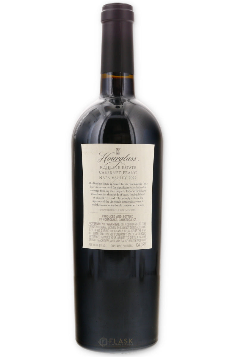 Hourglass Blueline Vineyard Cabernet Franc Napa Valley 2022