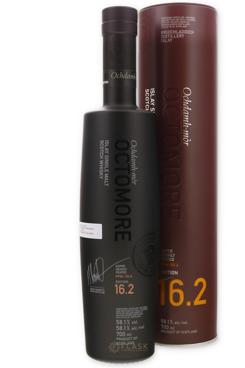 Bruichladdich Octomore Edition 16.2 700ml - Flask Fine Wine & Whisky