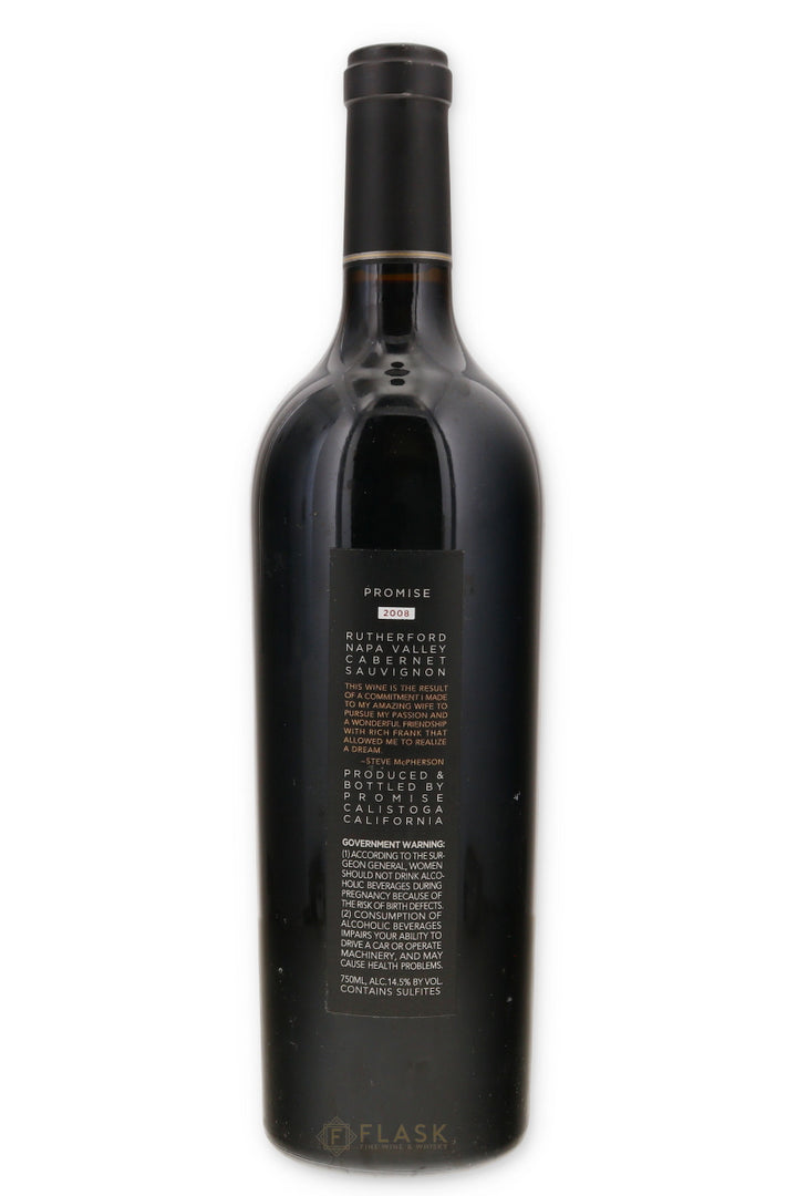Promise Rutherford Cabernet Sauvignon 2008 - Flask Fine Wine & Whisky