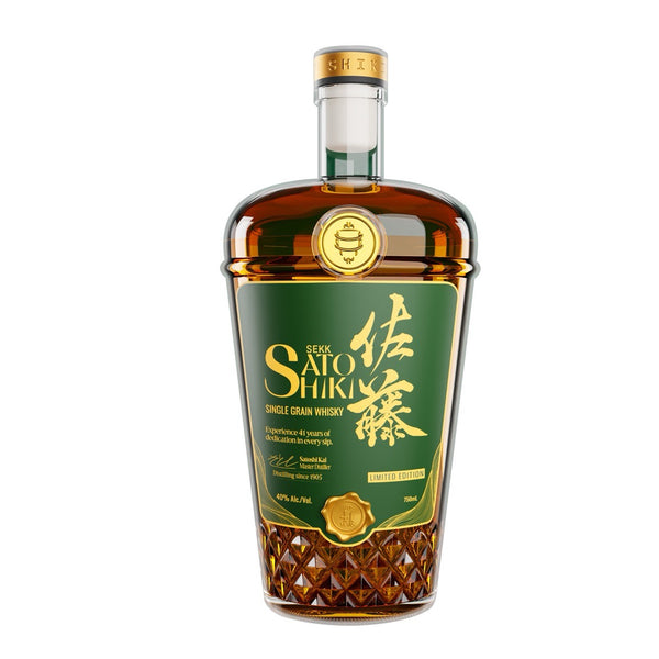 ウイスキー satsutsu Sekk Sato Shiki - 41 Year Old 750ml - Flask