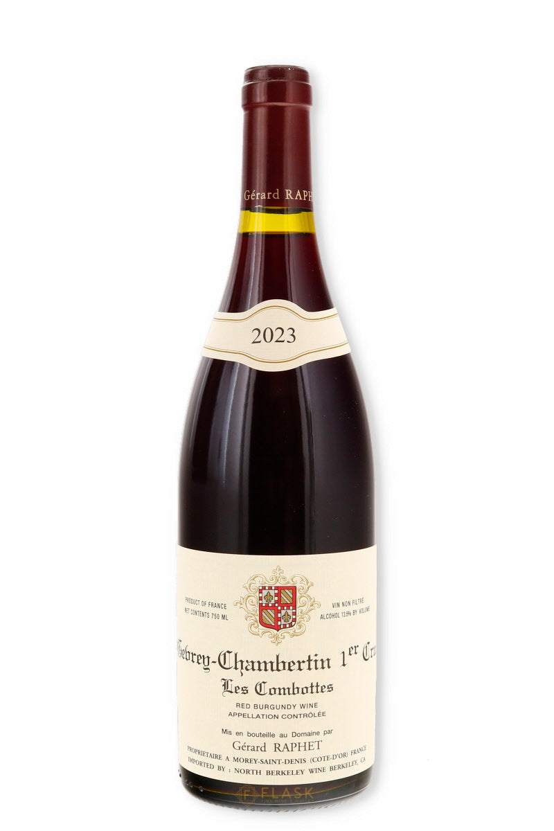 Gerard Raphet Gevrey Chambertin 1er Cru Les Combottes 2023 - Flask Fine Wine & Whisky