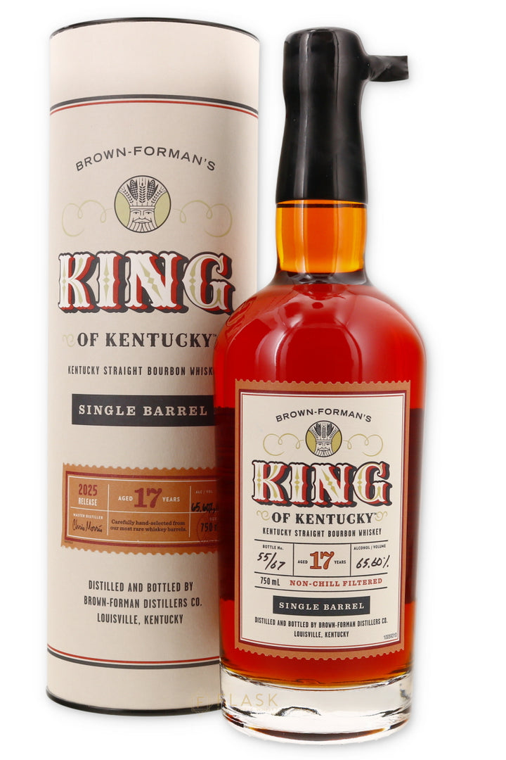 King of Kentucky 17 Year Old Single Barrel Bourbon Barrel 30, 131.2 Proof 2025 Release