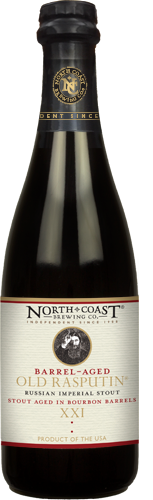 North Coast Bourbon Barrel Aged Old Rasputin XXI 500ml