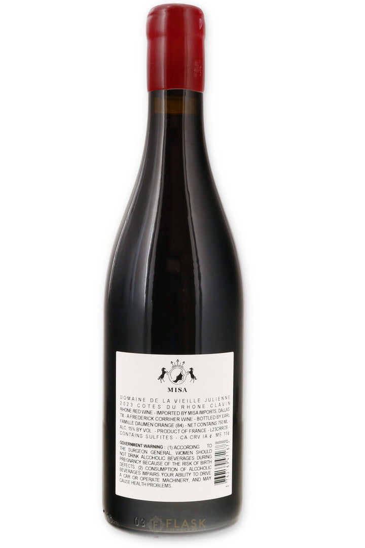 Vieille Julienne Clavin Cotes Du Rhone 2023