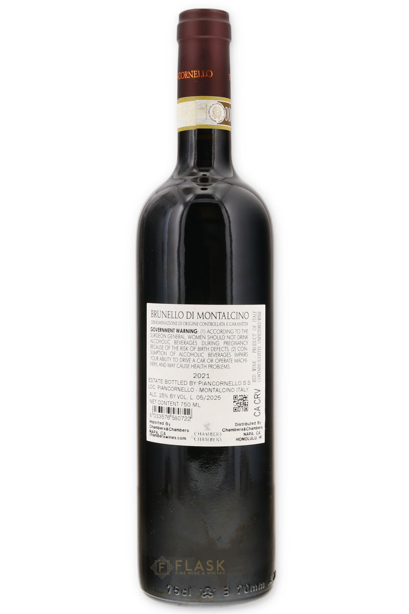 Piancornello Brunello Di Montalcino 2021