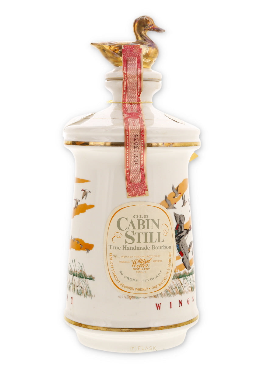 Cabin Still Ducks Unlimited Decanter 1972 / Stitzel-Weller