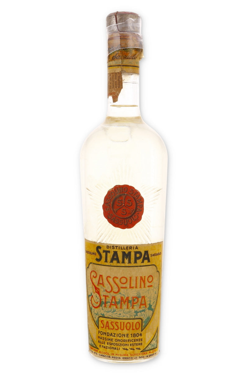 Stampa Sassolino Sassuolo Vintage Liqueur 500ml 1940s / 1950s - Flask Fine Wine & Whisky