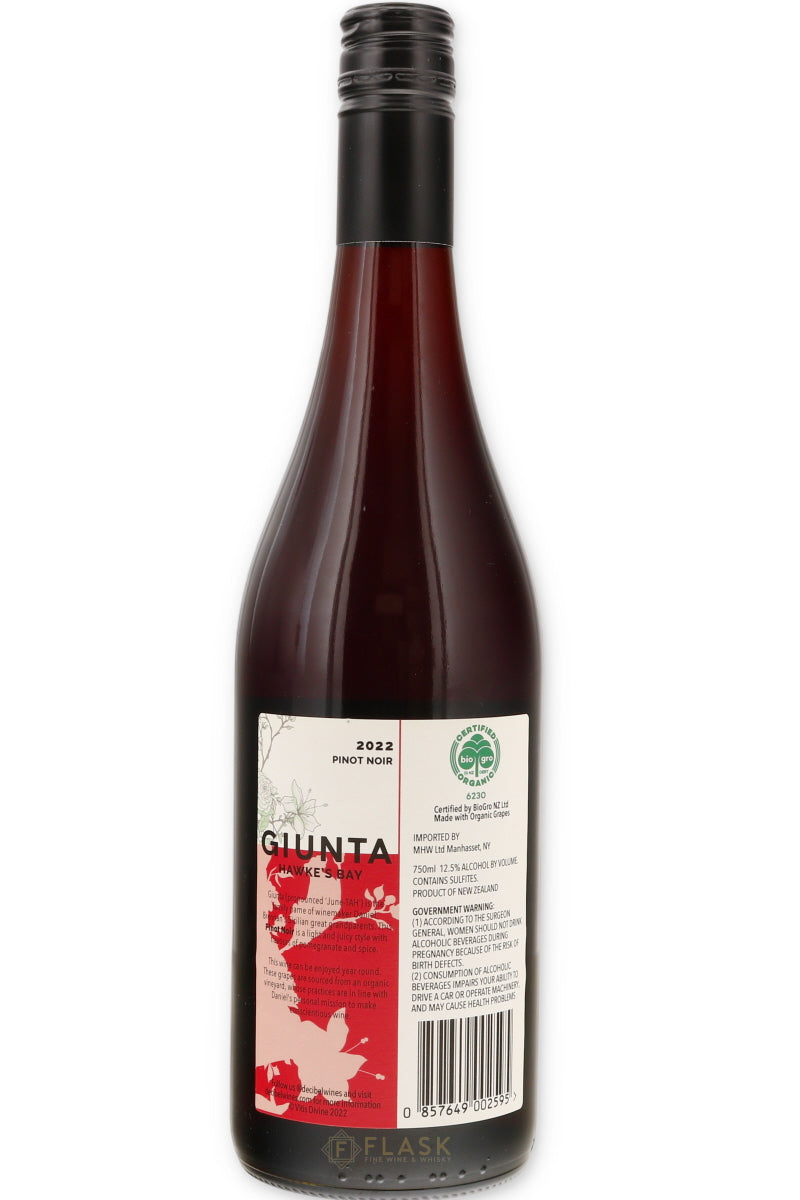 Giunta Hawkes Bay Pinot Noir 2022