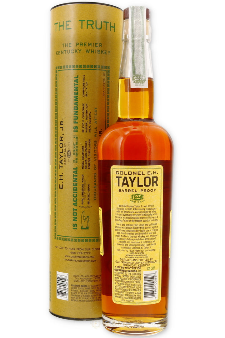 Colonel E.H. Taylor Barrel Proof Bourbon 127.9 Proof Batch 15 / 2026